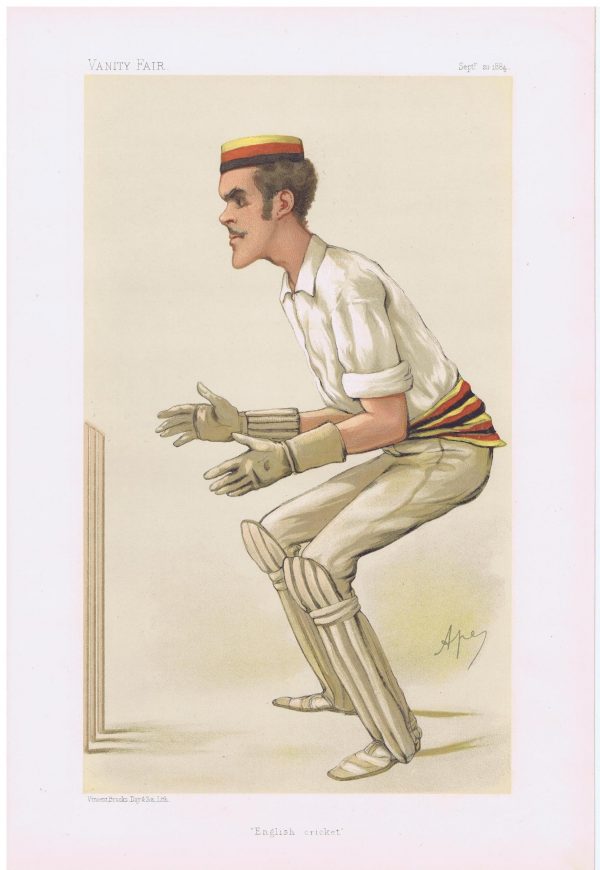 Alfred Lyttelton Vanity Fair Cricketer Print
