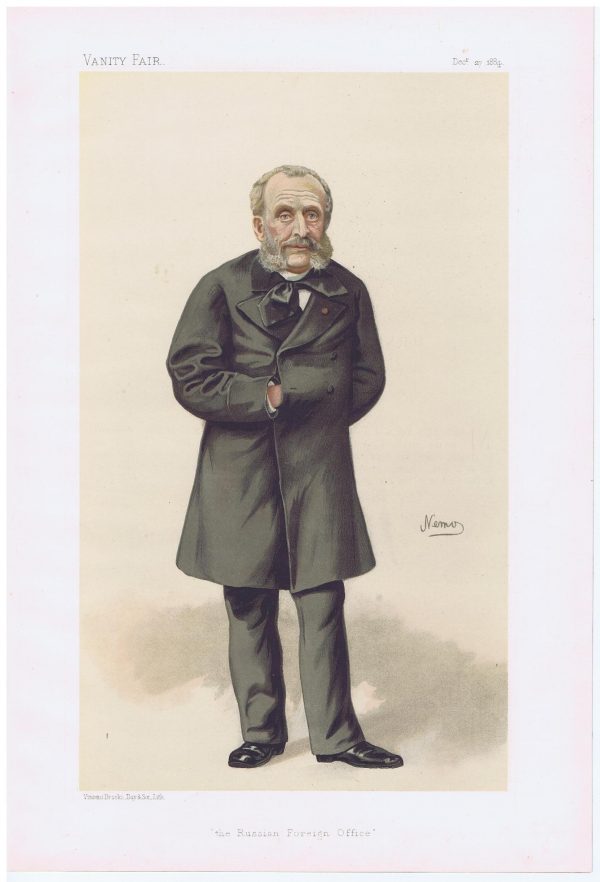 Monsieur De Giers Vanity Fair Print