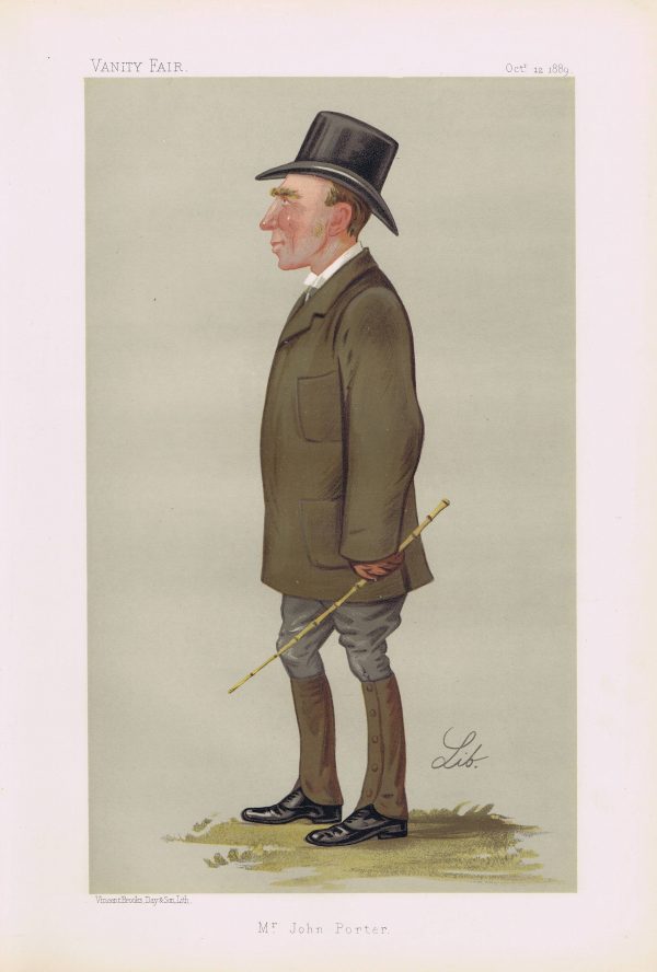 John Porter Original Vanity Fair Print