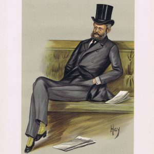 Baron Ferdinand James De Rothschild Vanity Fair Print