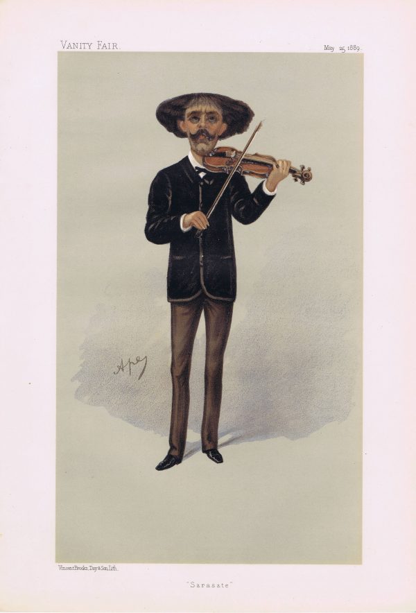 Sarasate Vanity Fair Print