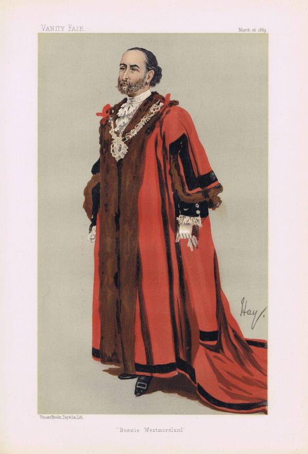 James Whitehead Vanity Fair Print 1889