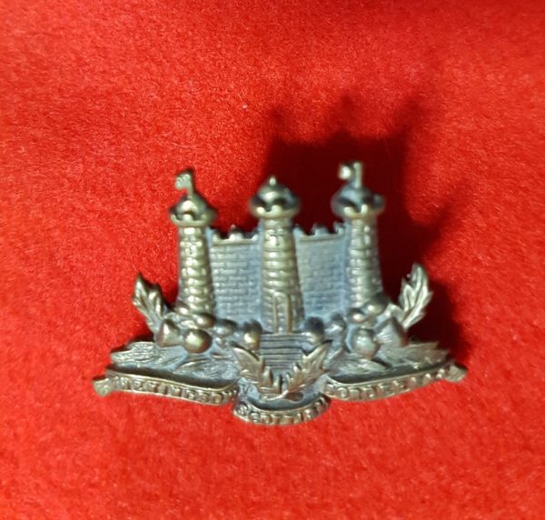 The Kings Own Scottish Borderers collar badge