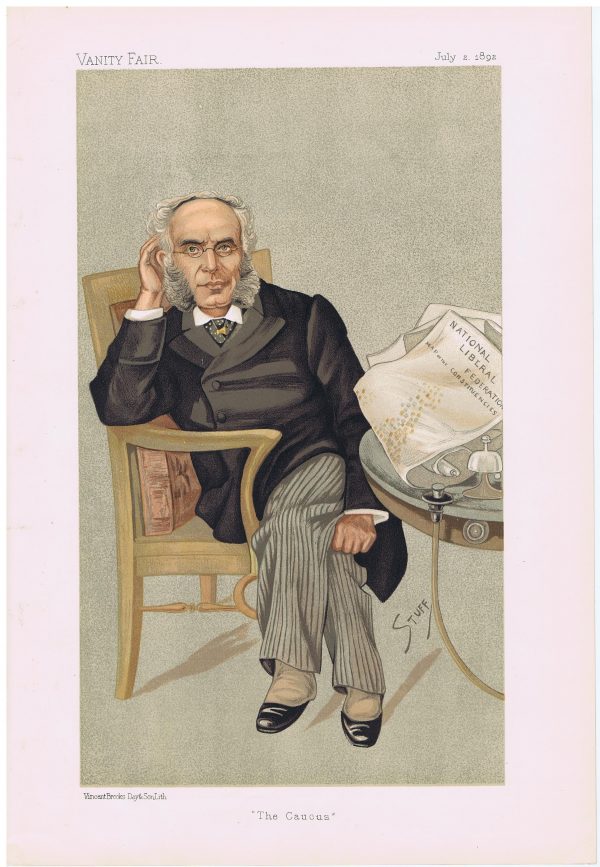 Francis Schnadhorst Vanity Fair Print