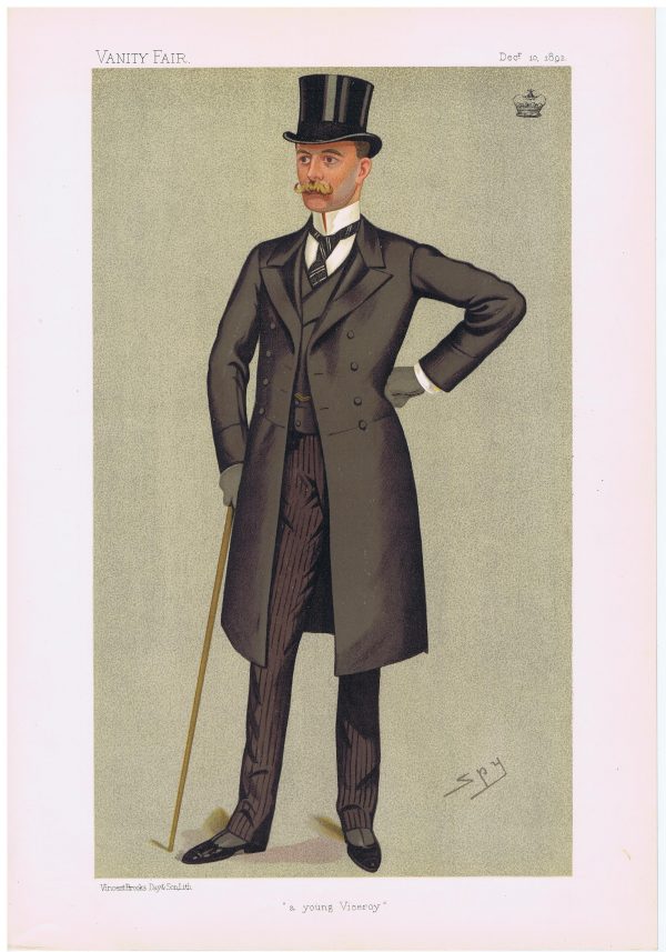 Lord Houghton Vanity Fair Print