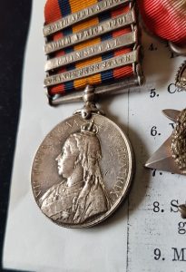Sergeant Major Richardson, 4th Battalion, Bedfordshire Regiment