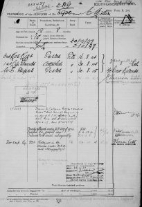 1st Life Guards on the 30th August 1914