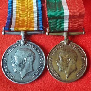 Mercantile Marine Medal Pair