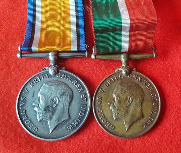 Mercantile Marine Medal Pair