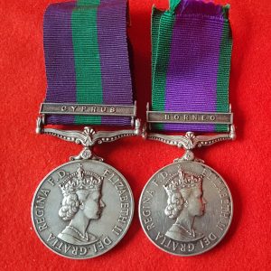 Royal Signals Medal Pair