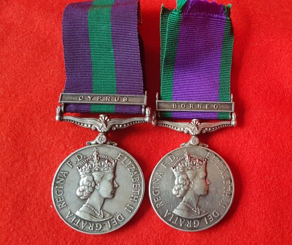 Royal Signals Medal Pair