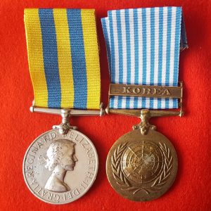 Korean War Medal Pair