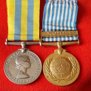 Korean War Medal Pair