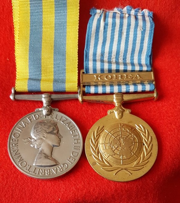 Korean War Medal Pair