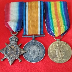 Low Number Great War Medal Trio