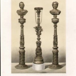 Bronze Candelabra by Royal Manufactory Berlin