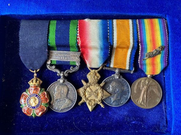 Outstanding medal group of Edmund Tillotson Rich CI.E.. With rare solid gold Pollock Medal