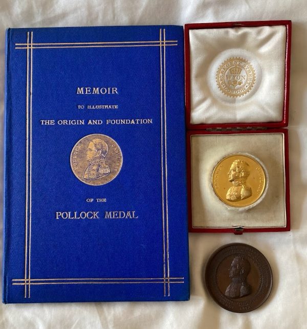 Outstanding medal group of Edmund Tillotson Rich CI.E.. With rare solid gold Pollock Medal