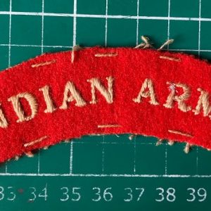 Indian Army Shoulder Title