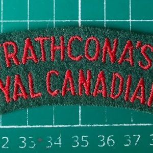 Lord Strathcona's Horse cloth badge