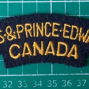 Genuine Canadian Army Hastings & Prince Edward Island badge