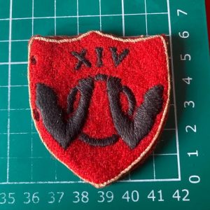 WW2 Indian Army 505 District Lines of Communication Formation Sign badge