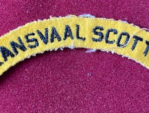 Transvaal Scottish Shoulder Title