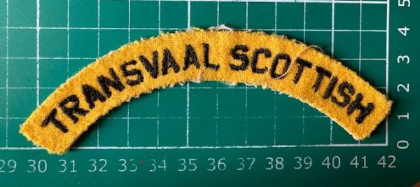 Transvaal Scottish Shoulder Title