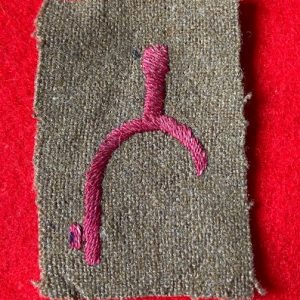 genuine Great War 74th Yeomanry Division division sign badge