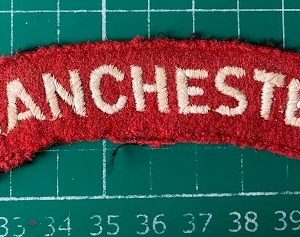 Great War MANCHESTER Regiment Shoulder Title