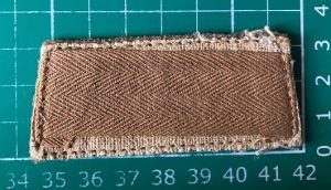 WW1 3rd Hussars slip-on shoulder title