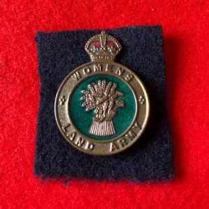 WOMENS LAND ARMY cap badge