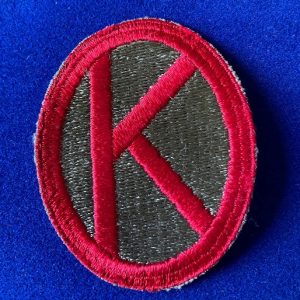 95th Infantry Division Cloth badge