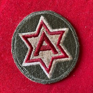Genuine WW2 US 6th Army Cloth badge