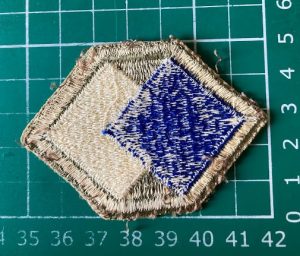 Genuine WW2 US Army 96th Division cloth badge