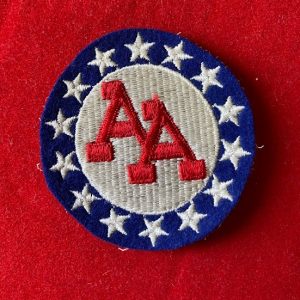 Genuine WW2 US Army 14th Anti Aircraft Command cloth badge