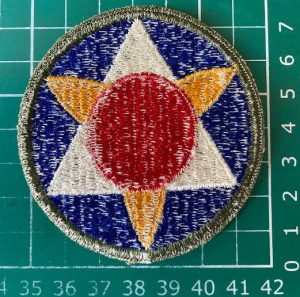 Genuine WW2 US Bermuda Base Command cloth patch.