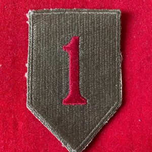 WW2 era US 1st Infantry Division badge.