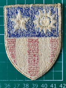 Reverse of Genuine WW2 era US China India Burma patch