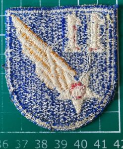 Reverse of 11th US Army Air Force badge