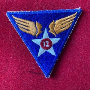 12th US Army Air Force badge