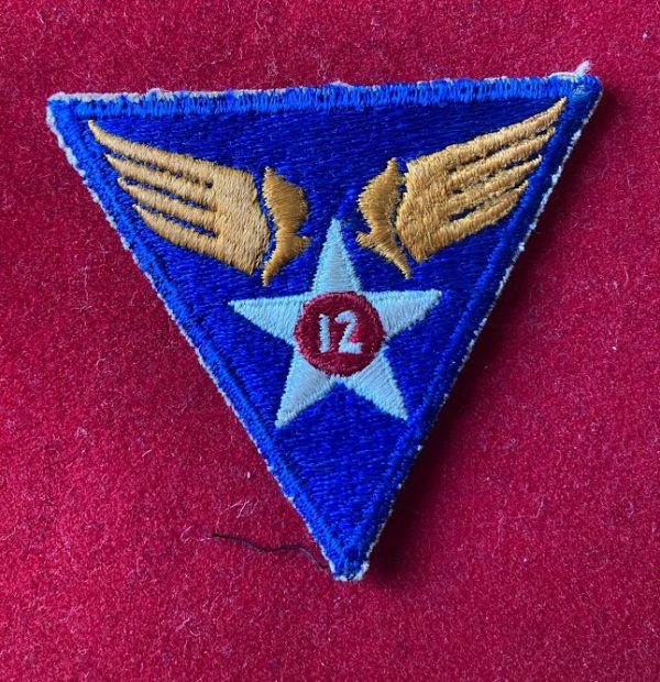 12th US Army Air Force badge