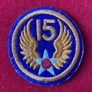15th USAAF arm badge