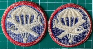 Reverse of Glider Infantry Garrison badge