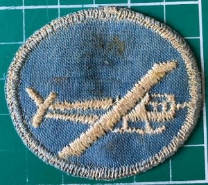 Reverse of Glider Airborne Infantry badge