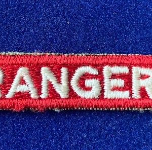 US Army RANGER cloth patch