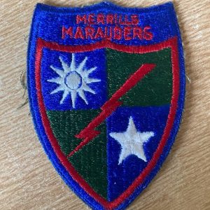 Merrills Marauders cloth badge