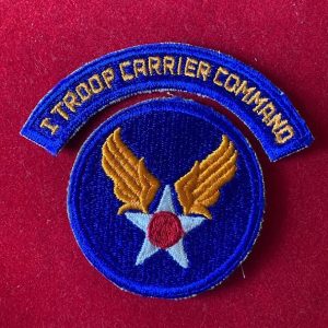 Original WW2 USA I Troop Carrier Command patch.