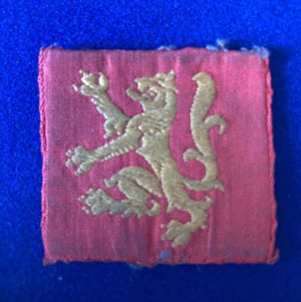 Genuine WW2 Scottish Command Formation Sign badge