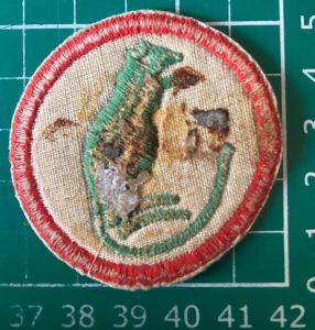 Reverse of 7th Armoured Brigade badge